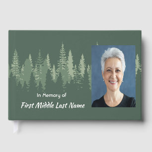 Memorial Photo Wilderness Forest Trees Guest Book