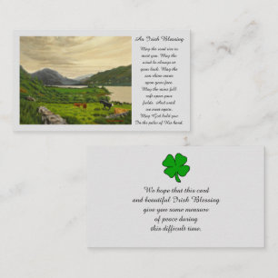 Memorial Picture Sympathy Prayer Card