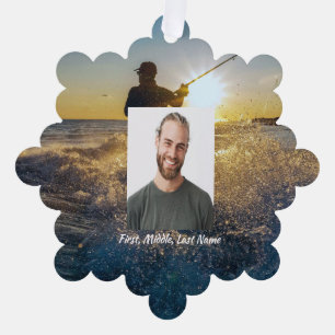 Memorial Pocket Card Ocean Fly Fishing Fisherman