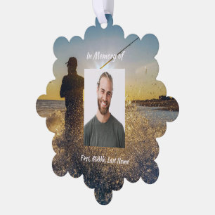 Memorial Pocket Card Ocean Fly Fishing Fisherman