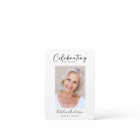 Memorial Prayer Card | celebrating the life of