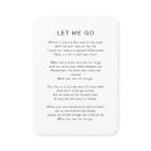 Memorial Prayer Card | celebrating the life of