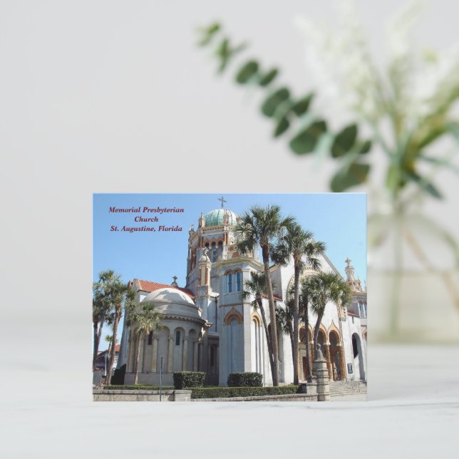 Memorial Presbyterian Church Holiday Postcard (Standing Front)