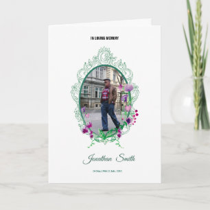 Memorial Program Brochure Programme