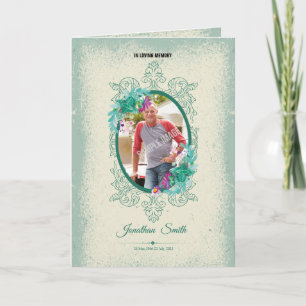 Memorial Program Brochure Programme