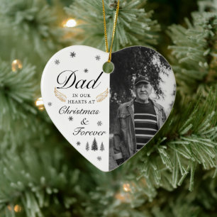 Memorial Remembrance Sympathy Christmas Ceramic Tree Decoration