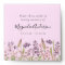 Memorial Seed Packet | Wildflower Lavender