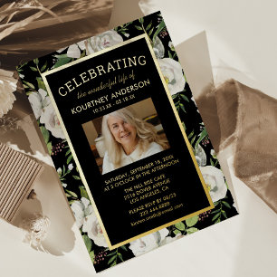 Memorial Service   Elegant Photo Funeral