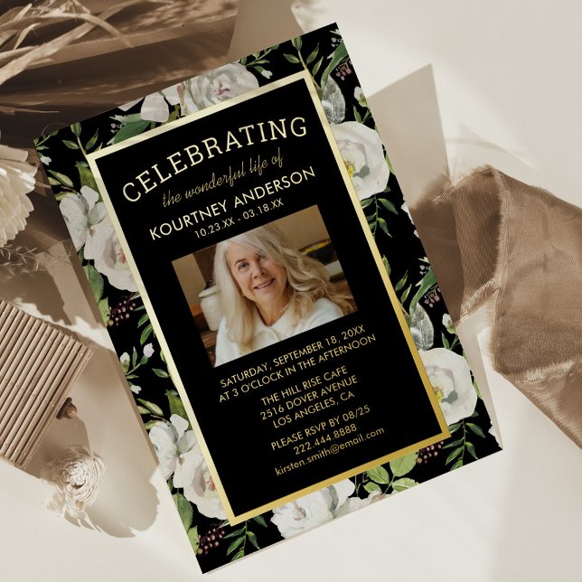 Memorial Service | Elegant Photo Funeral (Creator Uploaded)