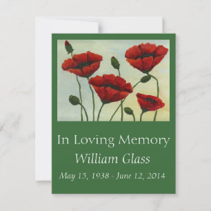 Memorial Service Invitation