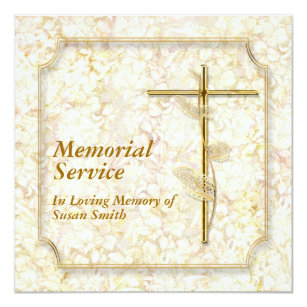 in loving memory invitations announcements zazzle uk