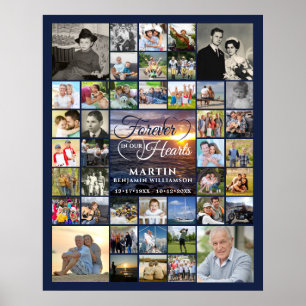 Memorial Sunset 42 Photos FOREVER IN OUR HEARTS Poster