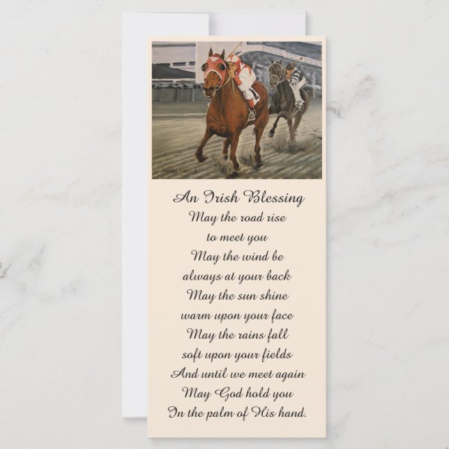 Memorial Sympathy Celebration of Life Card (Front)