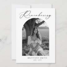 Memorial Sympathy Prayer Funeral Remembrance Cards