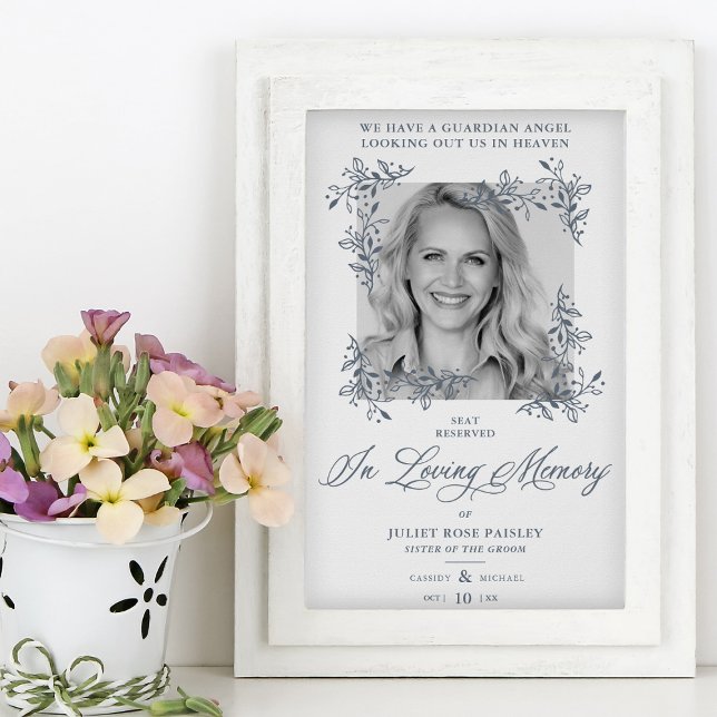 Memorial Table Wedding Photo Remembrance Dear Ones Poster (Creator Uploaded)