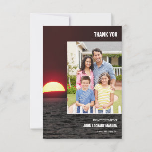 Memorial Thank You Card
