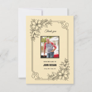 Memorial Thank You Card