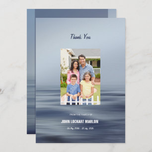 Memorial Thank You Card