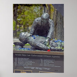 Memorial to Slain Peace Officers Poster