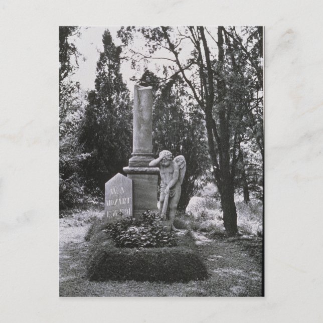 Memorial to Wolfgang Amadeus Mozart Postcard (Front)