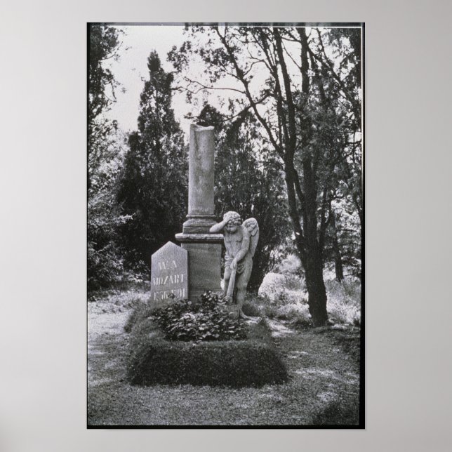 Memorial to Wolfgang Amadeus Mozart Poster (Front)