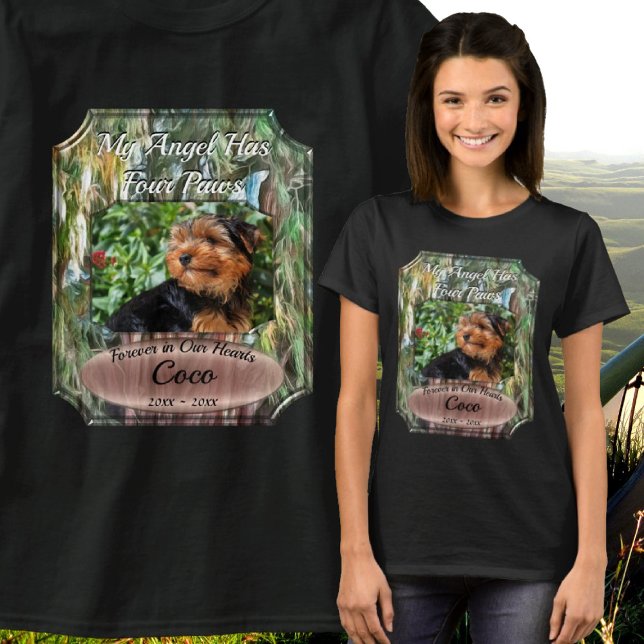 Memorial Tree My Angel has Four Paws OAX1 T-Shirt (Creator Uploaded)