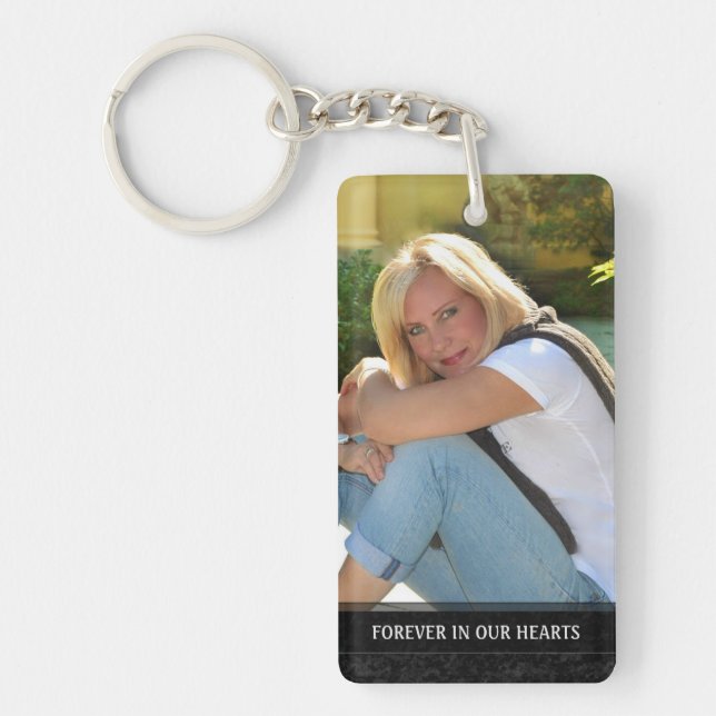 Memorial - Tree Scene Back - Missed Beyond Measure Key Ring (Front)