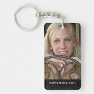 Memorial - White Back Dove - They Are Where We Are Key Ring