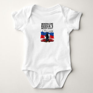Memorialising Russia's Military Legacy Baby Bodysuit