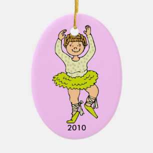 Memories 1st dance recital ceramic tree decoration