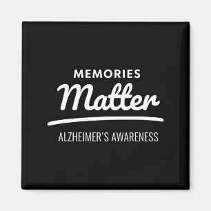 Memories alzheimer's awareness  magnet
