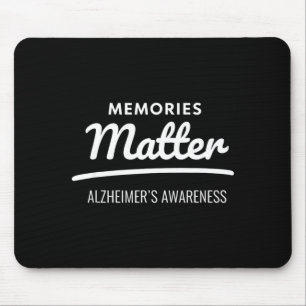 Memories alzheimer's awareness mouse mat