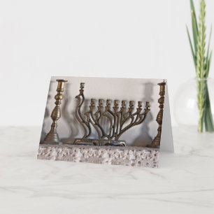 Memories and Menorahs Holiday Card
