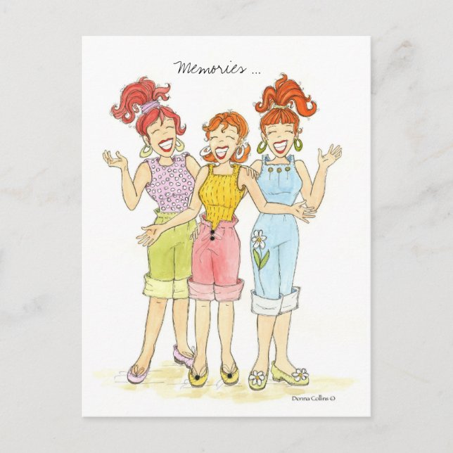 Memories are forever. postcard (Front)