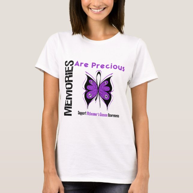 Memories Are Precious Alzheimer's Disease T-Shirt (Front)