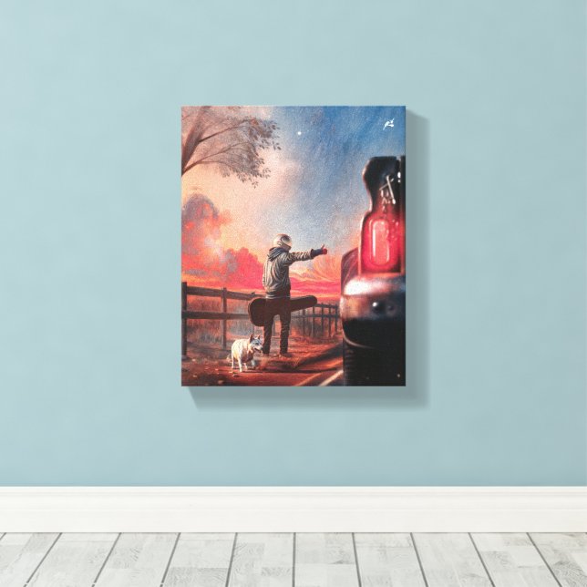 Memories Canvas Print (Insitu(Wood Floor))