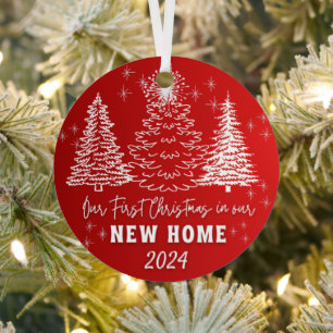 Memories Christmas Metal Tree Decoration