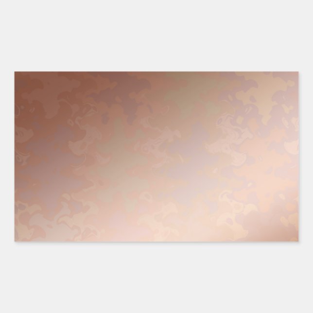 Memories  Copper   BREAKER 3d cooler colour floral Rectangular Sticker (Front)