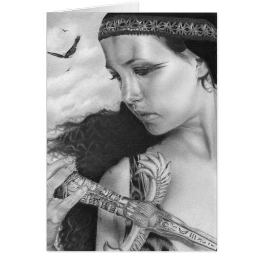 Memories Egyptian Beauty Card