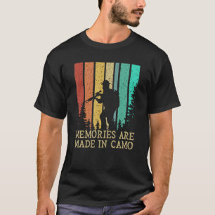Memories in Camo  Hunting Humour Hunter Wild Anima T-Shirt