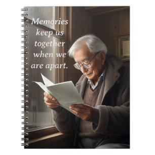 Memories Keep Us Together When We Are Apart Notebook