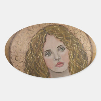 Memories Lose Their Meaning Oval Sticker