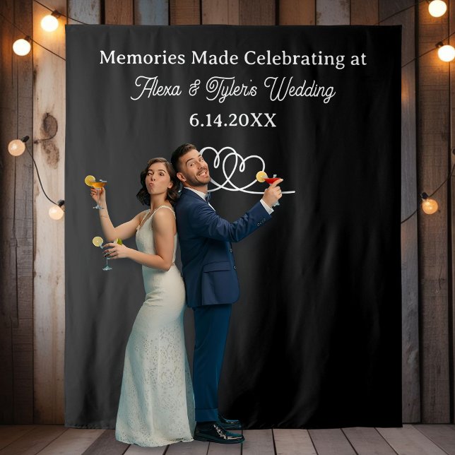 Memories Made at  Wedding Backdrop Photo Prop Tapestry (Creator Uploaded)