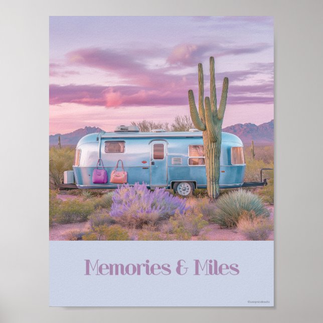 Memories & Miles Poster (Front)