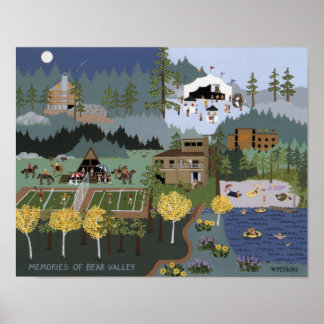 Memories of Bear Valley Print