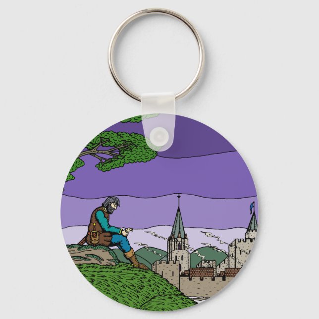 Memories of Camelot Key Ring (Front)