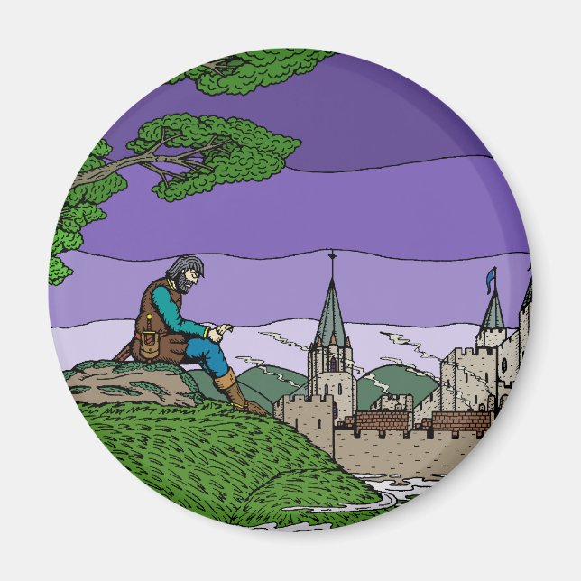 Memories of Camelot Magnet (Front)