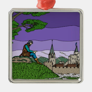 Memories of Camelot Metal Tree Decoration