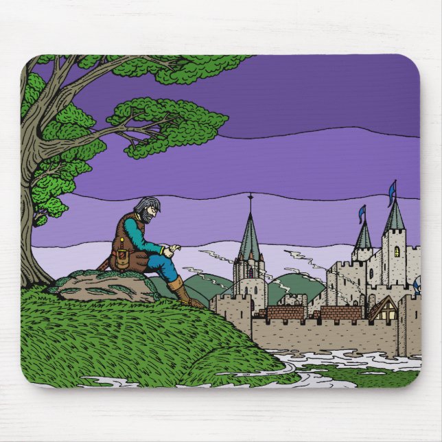 Memories of Camelot Mouse Mat (Front)