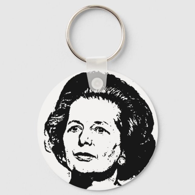 Memories of Margaret Thatcher Key Ring (Front)